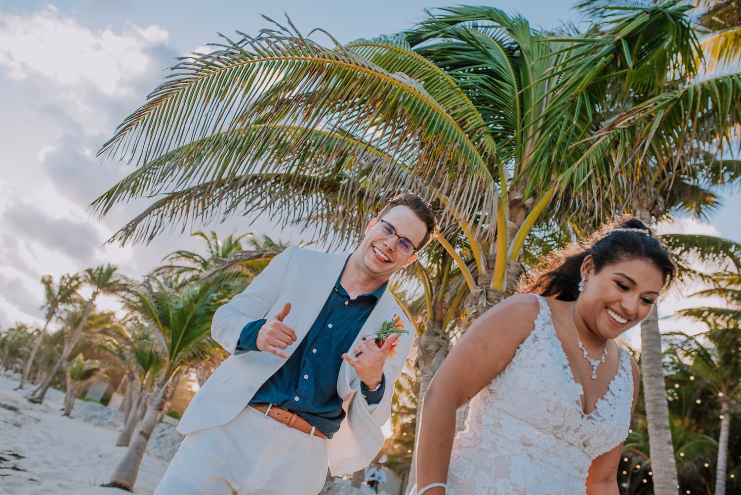 Fotografía de boda en Cancun por fotógrafo de bodas destino en México